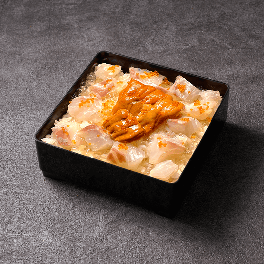 名物うにたい - 本まぐろ、生うに。白金海幸