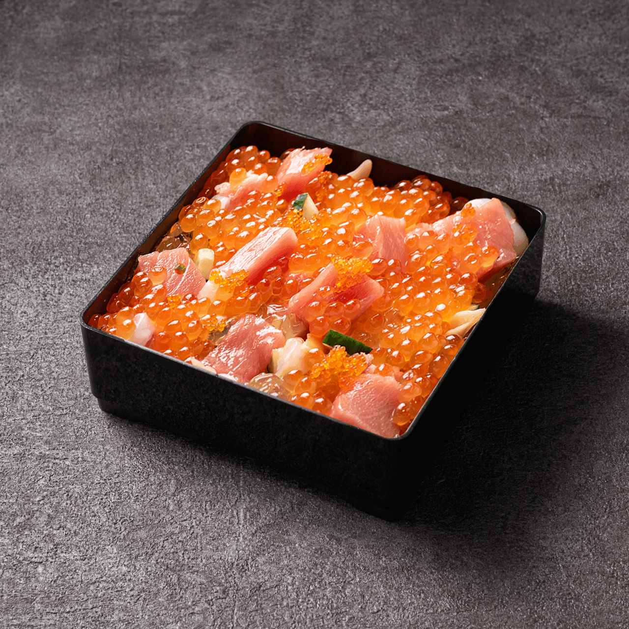 謹製 海幸玉手箱<輝>(いくらハーフ40g) - 本まぐろ、生うに。白金海幸